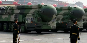 China DF-41 ICBM / AP Photo/Mark Schiefelbein