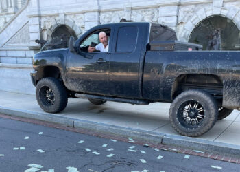 Alertă cu bombă la Capitoliu / Foto: Twitter / @nirvananoir