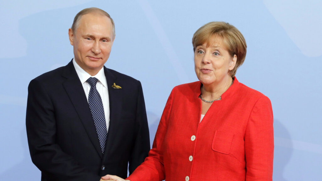 Angela-Merkel-Vladimir-Putin