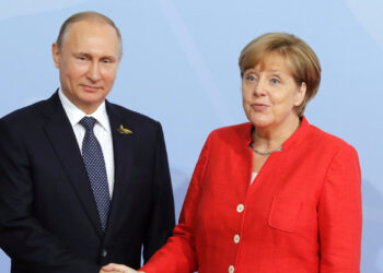 Angela-Merkel-Vladimir-Putin