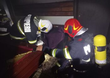 incendiu-Brezoi-Valcea