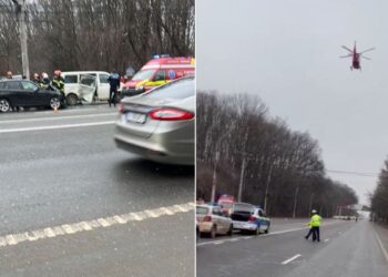 accident-grav-dn1-otopeni