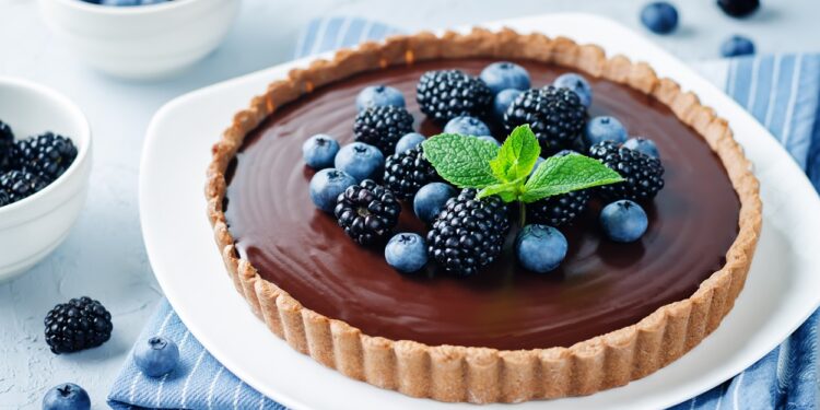 Tarta-cu-ciocolată