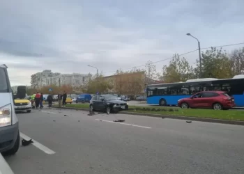 Accident spectaculos pe bulevardul 1 Mai din Craiova