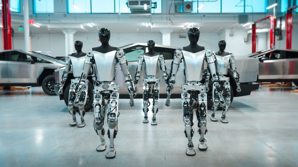 robot-Tesla