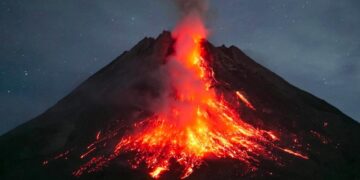 vulcan-merapi-eruptie
