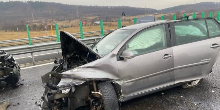 Accident-pe-autostrada-A1-Sibiu-Boita