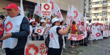 protest-sanitas-fata-ministerului-sanatatii
