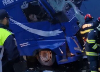 accident-2-tir-uri-caras-severin