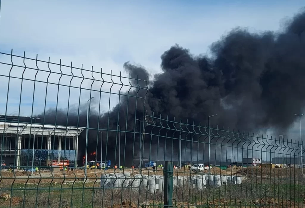 incendiu-aeroport-craiova