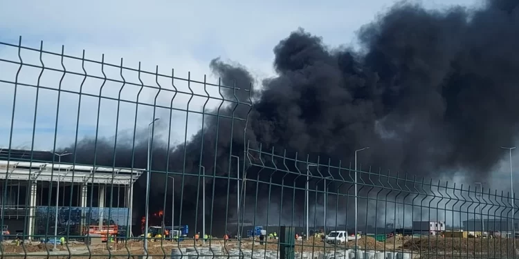 incendiu-aeroport-craiova