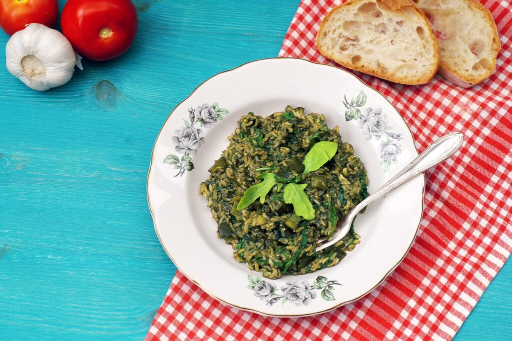 Pilaf-cu-urzici