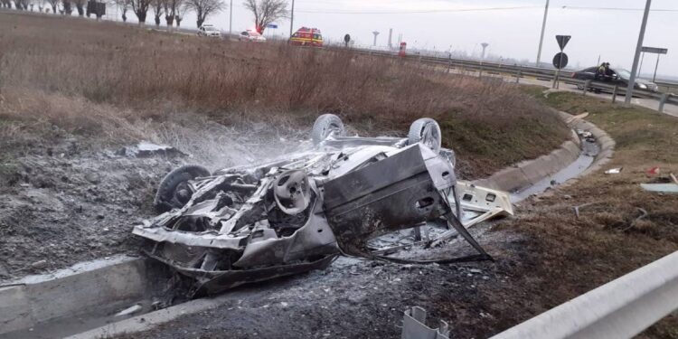 sofer-carbonizat-accident-in-caracal