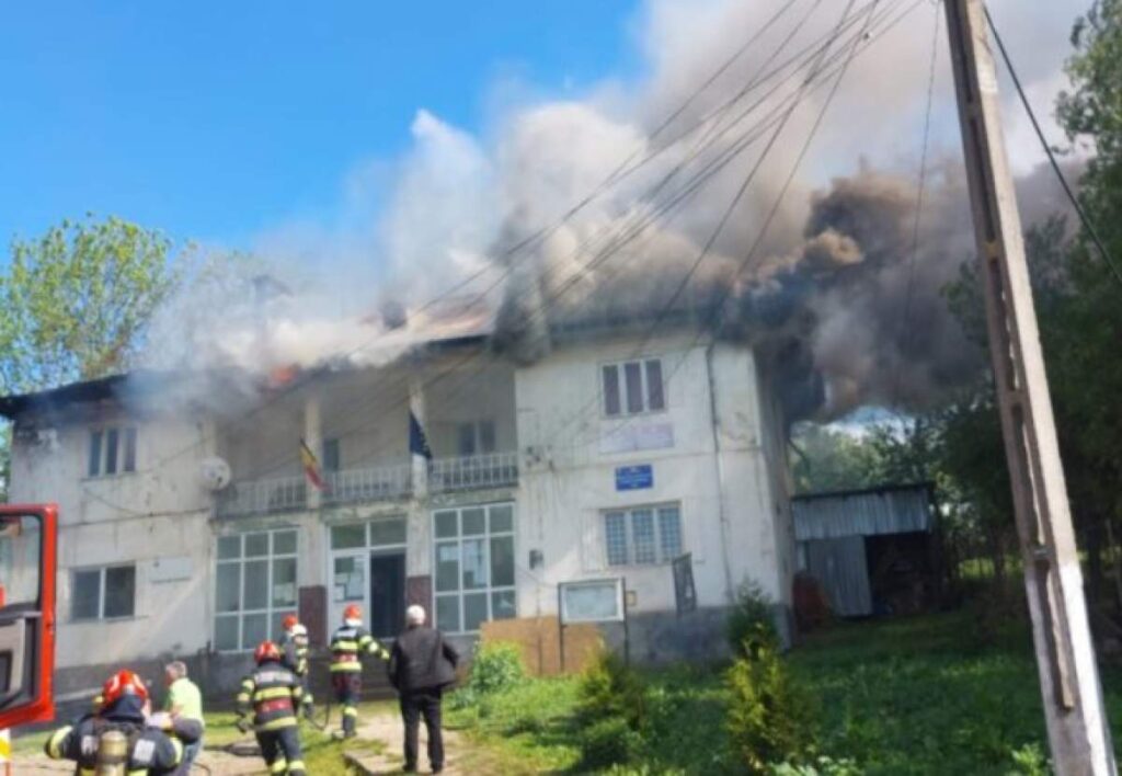 incendiu Plesoi-Dolj