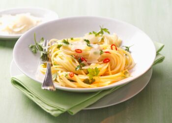 Spaghetti-aglio-olio