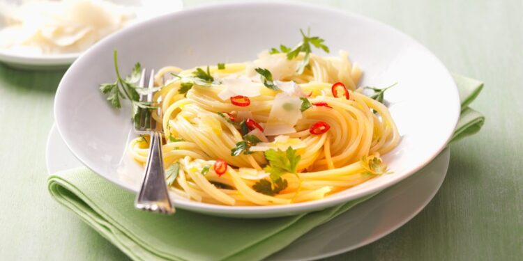 Spaghetti-aglio-olio