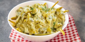 salata-de-fasole-verde-cu-maioneza-si-usturoi