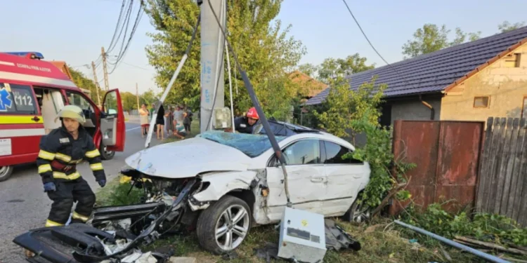 accident--Mehedinti