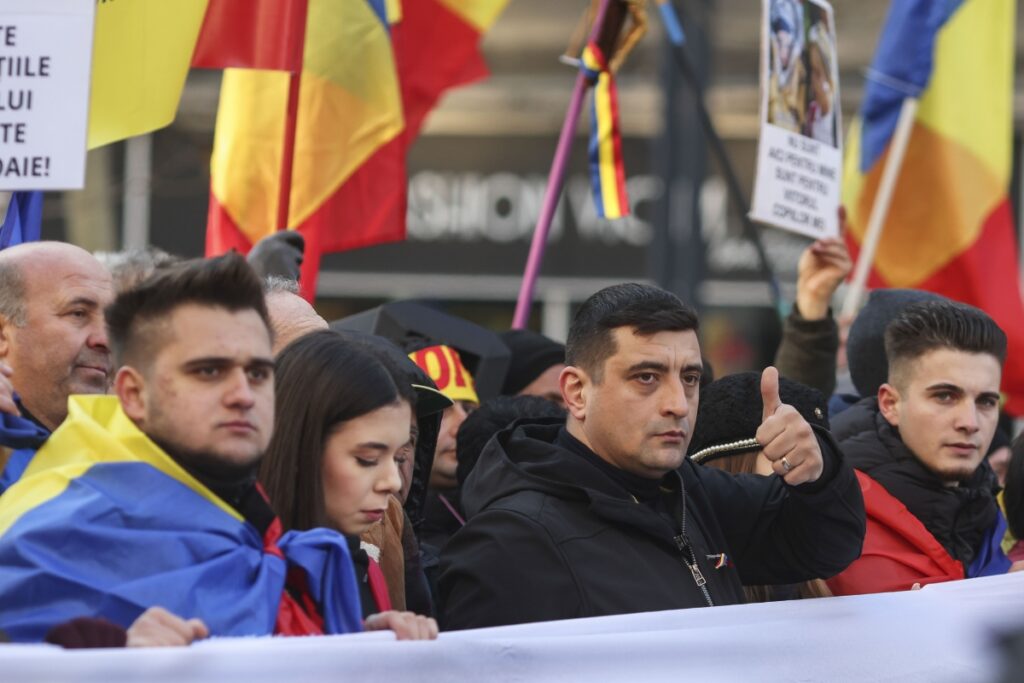 George-Simion-protest