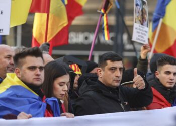 George-Simion-protest