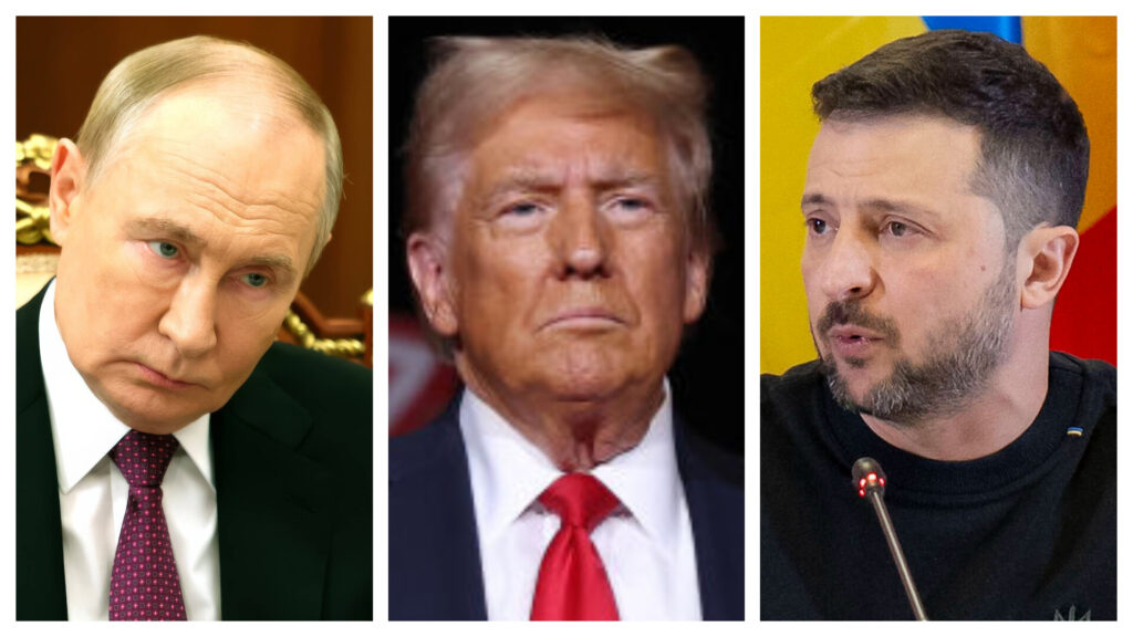 Putin-Trump-Zelenski