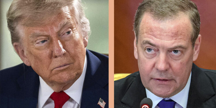 Donald-Trump-Medvedev