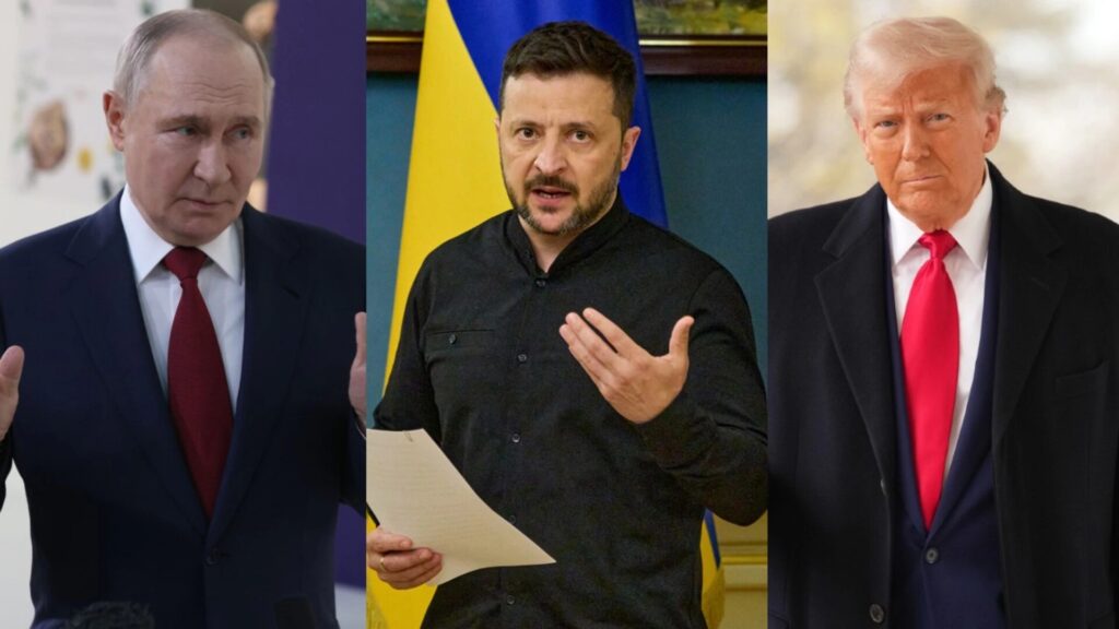 Trump-Zelenski-Putin