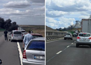 circulatie-complet-blocata-pe-a2