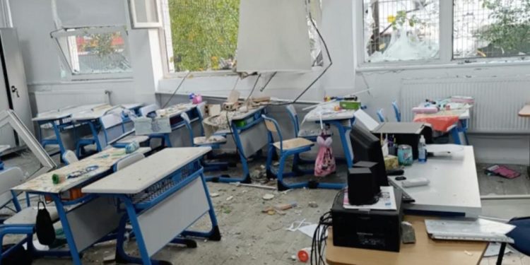 primele-imagini-cu-liceul-afectat-de-explozia-din-bucuresti--