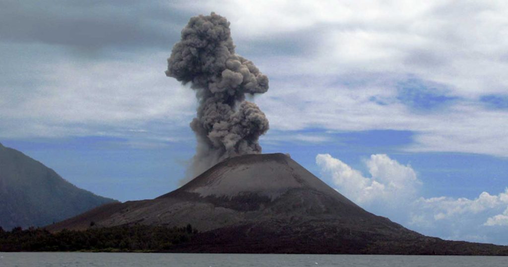 krakatau-eruptie